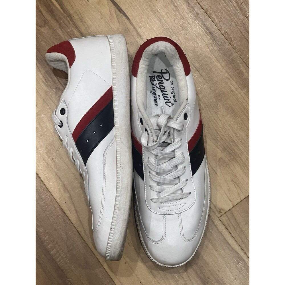 Penguin Munsingwear Original Leather Sneakers Men’s Sz 14M